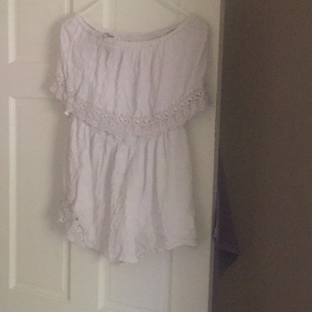 Strapless Romper